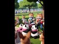 Magical pandas are in rock concert #magical #cartoon #funny #love #lovely #cute #pandas #animation