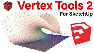 How To use Vertex Tools 2 in SketchUp - TutorialsUp screenshot 3