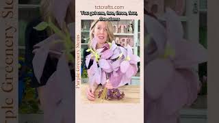 Purple Greenery Stems | Perfect for Fall & Halloween Wreath Designs
