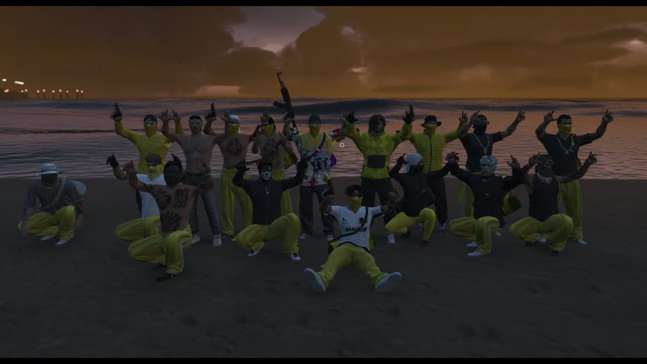 Los Santos VAGOS provoque la peur 