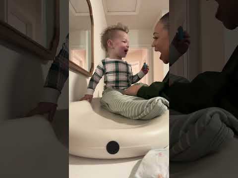 This age is so much fun, they are little sponges 🤎 #momsoftiktok #motherhood #family #toddler