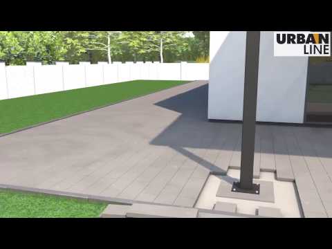 Terrassendach Urban Line Montage Faku Youtube