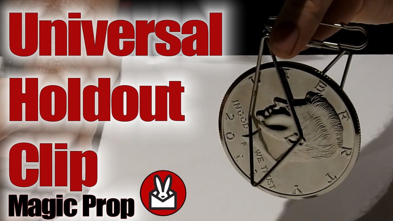 Universal Holdout Clip Magicians Magic Prop YouTube