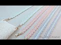 余り糸でも編める 色合わせを楽しむストラップ。かぎ針編みを楽しもう（Let's enjoy crochet.）。