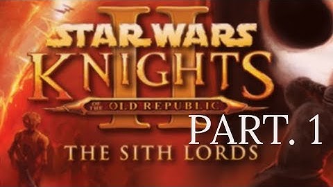 STAR WARS KOTOR II FULL GAMEPLAY WALKTHROUGH - PART 1 THE BEGINNING