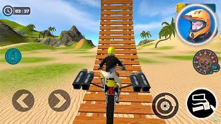 Motocross Beach Bike Stunt Racing Game - #11 Motor Racer Game Android Gameplay screenshot 4