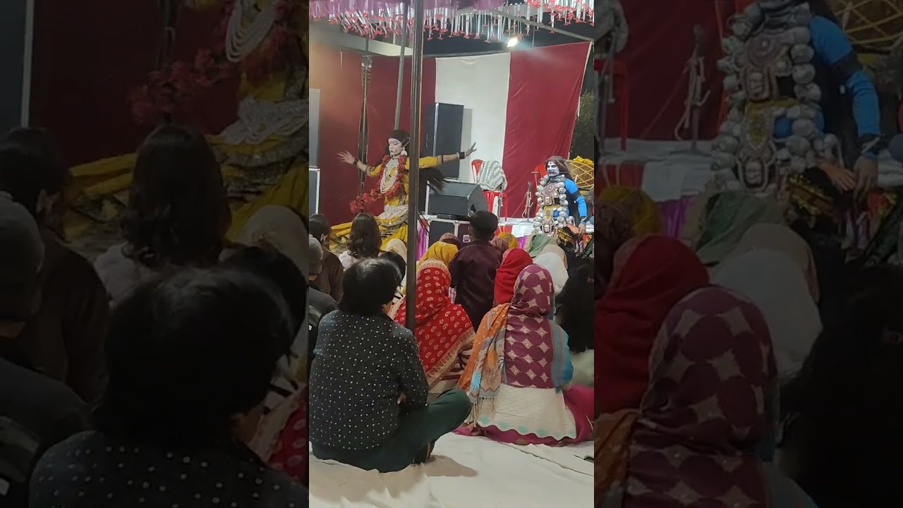 ##देवी जागरण, काली माँ का अखाडा##जय मां काली 🙏🏻