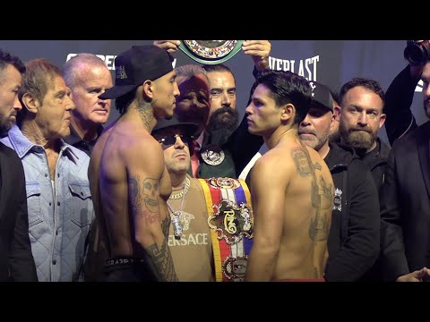 Ryan Garcia vs Barrios Weigh-Ins