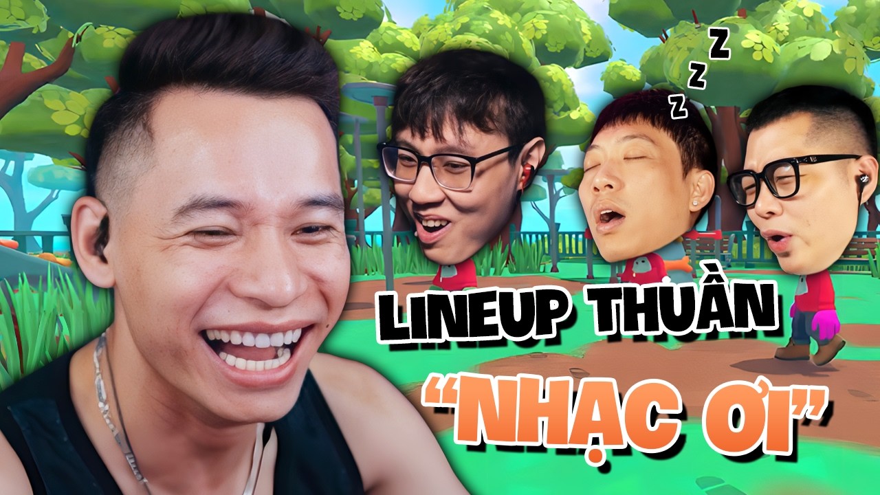 (Pratfall) "Nhạc bản quyền" gồng gánh lineup 2 anh già, 1 anh ngủ gật xuống lòng đất tìm cún cưng.