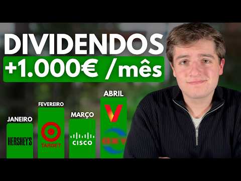 5 Ações para Receberes Dividendos Todos os Meses em 2026!