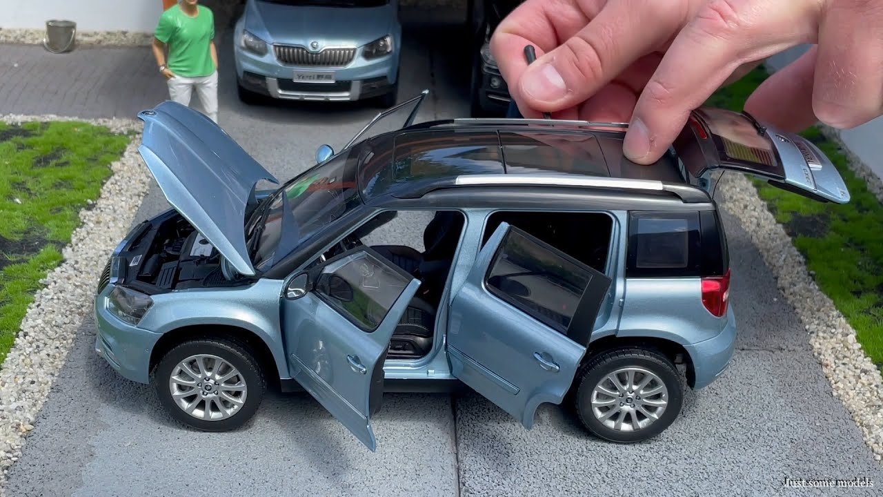 1:18 Skoda Yeti TSI facelift (5L) 2013 - Paudi [Unboxing] - YouTube