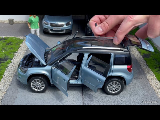 1:18 Skoda Yeti TSI facelift (5L) 2013 - Paudi [Unboxing] - YouTube