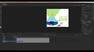 Step 5: Animating using the Alpha channel (Animate CC 2021)