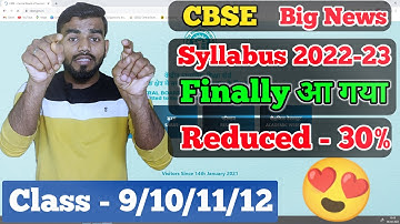 class 10 syllabus 2022-23 || Cbse Syllabus 2022-23 || cbse latest news || syllabus cbse 2023 || 2023