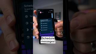 How to schedule messages for a certain date!
