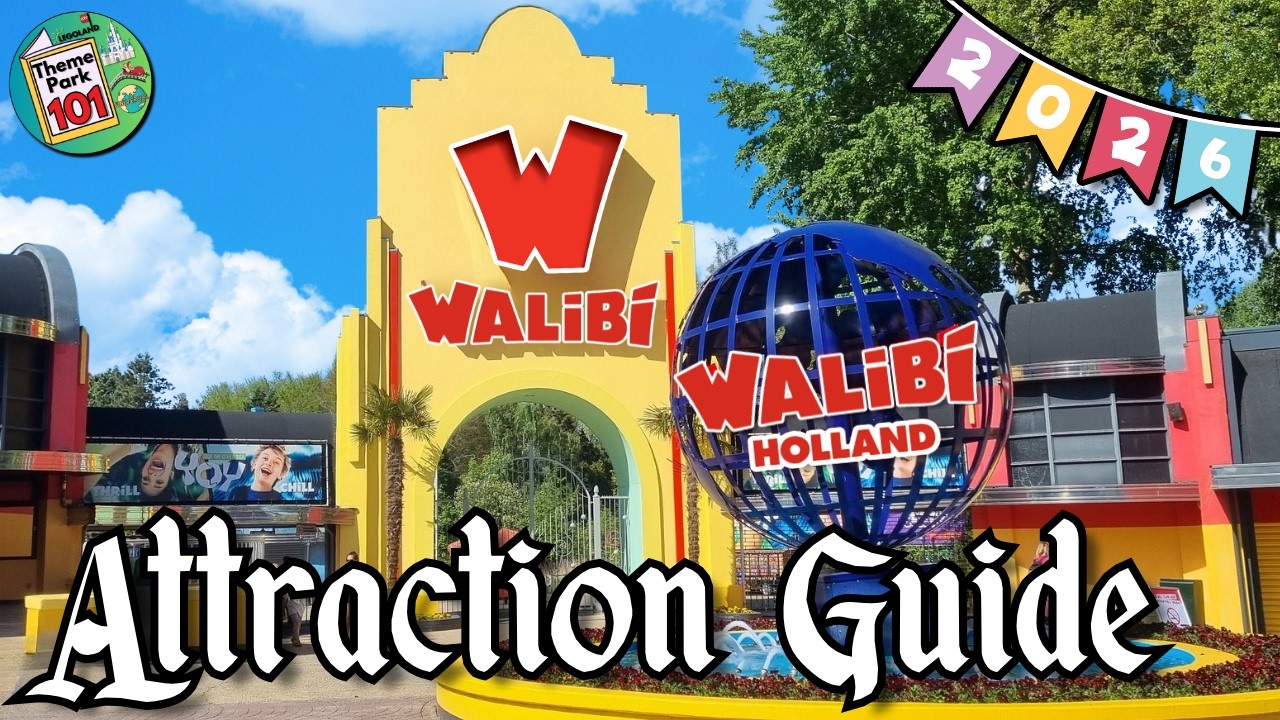 Walibi Holland АТТРАКЦИОНЫ И РАЗВЛЕЧЕНИЯ — САМЫЙ захватывающий тематический парк в Нидерландах!