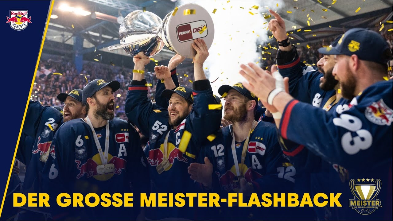 Der Weg des EHC Red Bull München zur Meisterschaft 2023 PENNY DEL Playoffs Red Bulls Eishockey