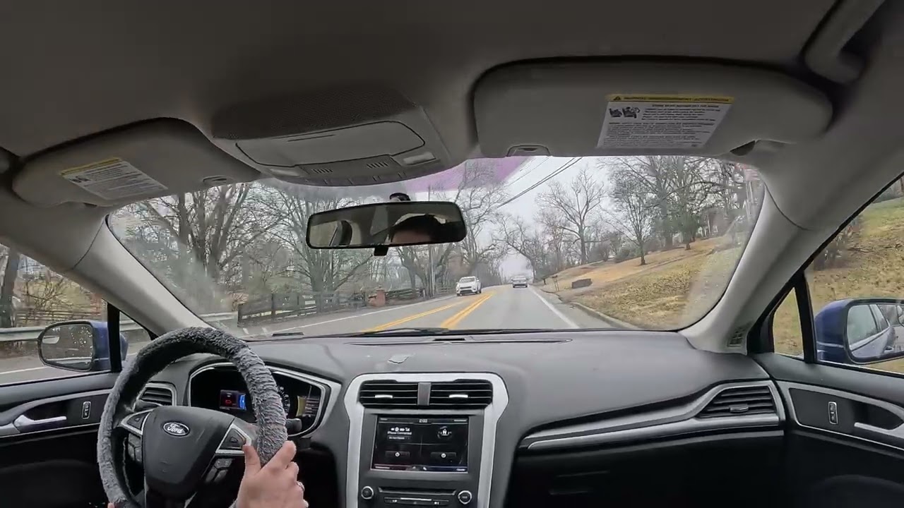 Driving a Mercedes Truck Through Foggy Countryside | POV | 4K