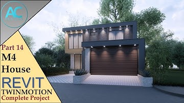 M4 House | Part 14 | Complete Step By Step Project | Revit and Twinmotion Tutorial