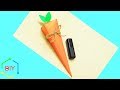 How to make paper carrot/ Paper Carrots DIY - Easy Tutorials