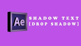 Shadow Text After Effect
