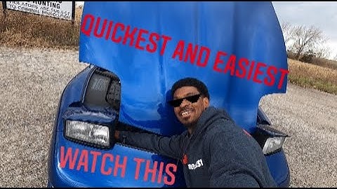 C5 CORVETTE HEADLIGHT BULB REPLACEMENT (INCLUDES CAMMED Z06 COLD START)