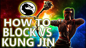 Mortal Kombat X Tips - HOW TO BLOCK VS KUNG JIN!