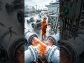 How LPG Ships Are Emptied 😱 | One Mistake Can Explode Everything #shorts #youtubeshorts