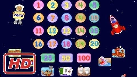 Kids Learn to Count Numbers 1-10 with Starfall Numbers  Educational games