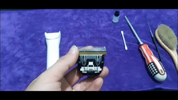 Hướng dẫn tháo lắp vệ sinh tông đơ cắt tóc rewell F35