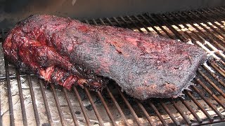 Walmart Brisket on the RecTec Pellet Smoker | Featuring KosmoQ Texas Beef Rub