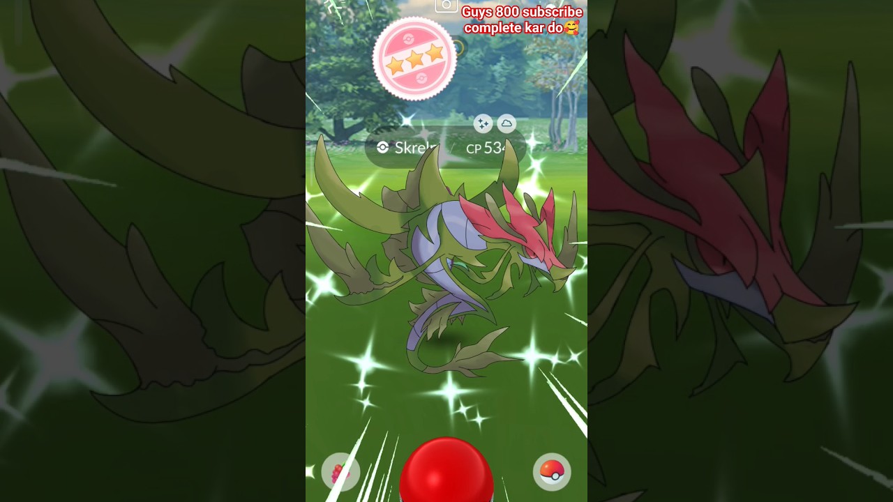 ✨shiny Skrelp in pokemon go 