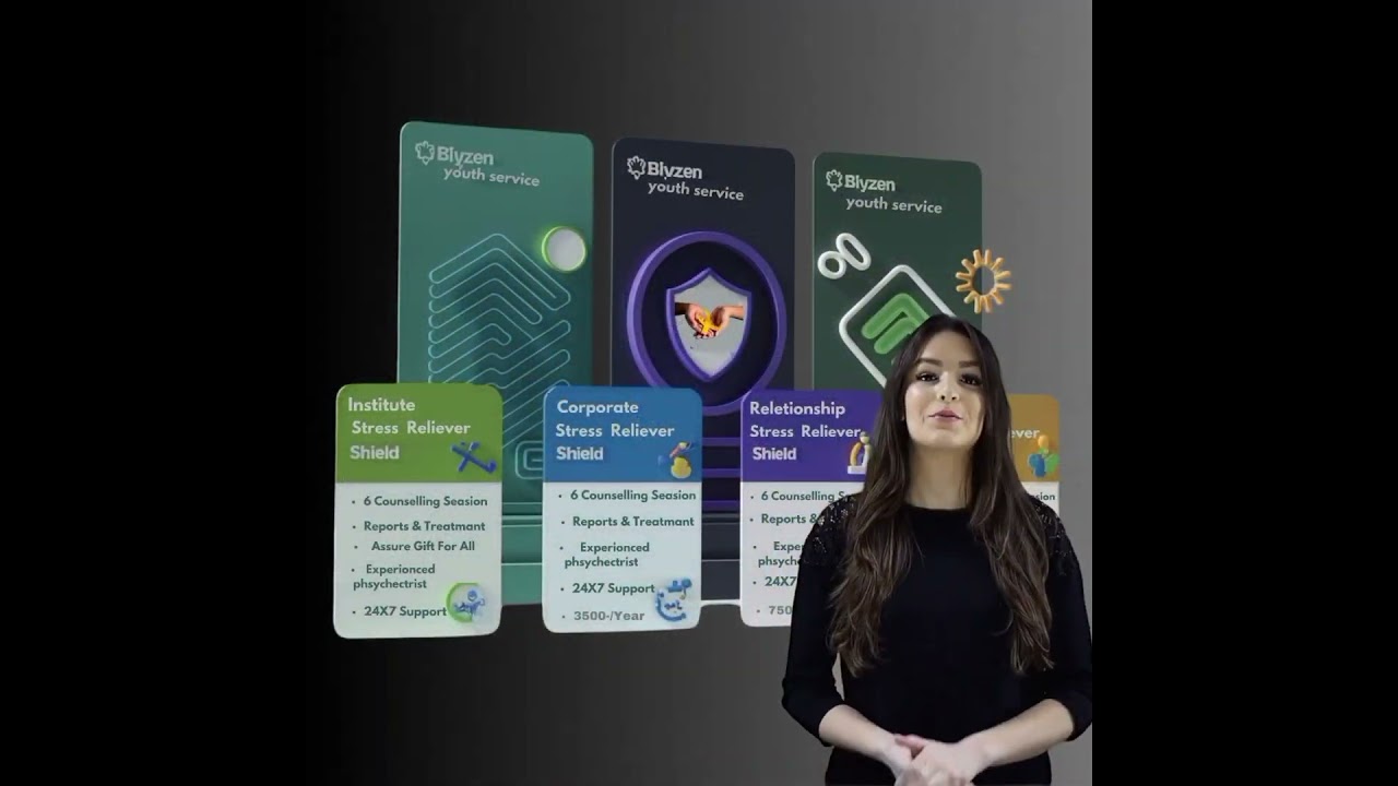 Student Stress Reliever Card: 24x7 Support for Stress-Free Learning No Stress,No Suicide Join Biyzen