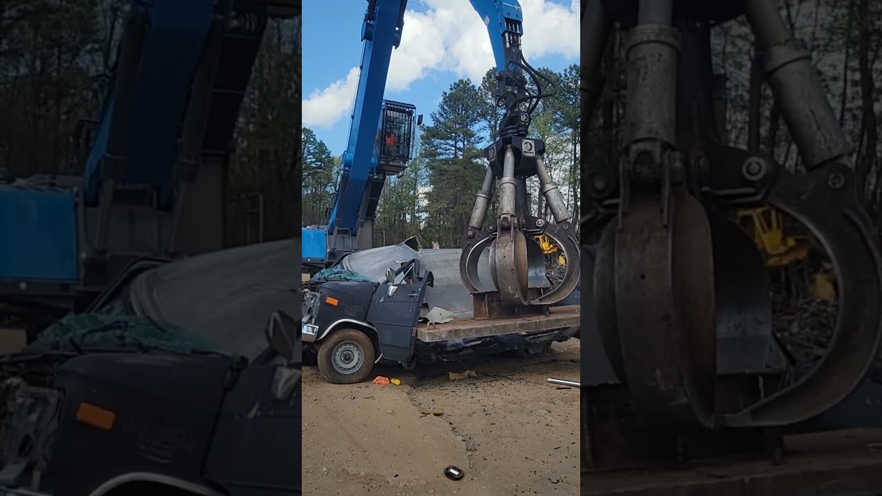 We Were Long Overdue For A Good Smash Video Scrap Life Recycle Recycling Business Junk