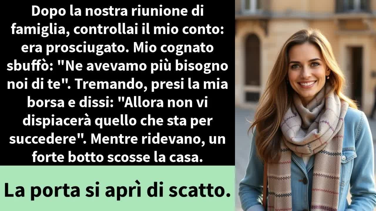 Ho controllato il conto durante la riunione di famiglia e il cuore mi si è fermato: ogni centesimo era sparito. Ho pensato a un errore del sistema, finché mio cognato Kyle non ha sorriso...