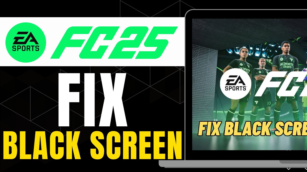 HOW TO FIX FC 25 CRASHING & BLACK SCREEN ON PC (2024) - YouTube