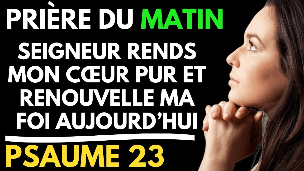 Prière du MATIN pour Vivre dans la Foi et l’Obéissance à Dieu Toute la Journée