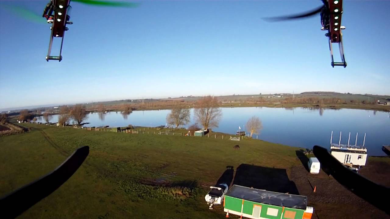 Ditchford lakes with the quadcopter