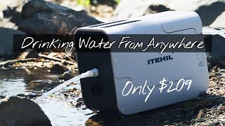 Portable Reverse Osmosis Water Filter For $209 // Does It Work? // ITEHIL