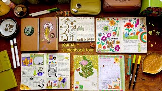 a collective journal + sketchbook tour 𖦹