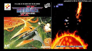 Gradius II - Stage 1 'Burning Heat' - PC Engine CD-ROM OST Soundtrack