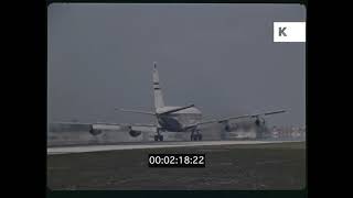 1960s, 1970s Planes Landing in Miami Airport, USA, 35mm