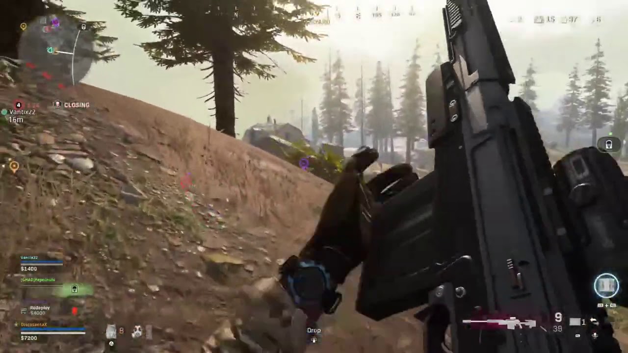 Above Average Sniping in Warzone PS4 -DiscoSanta