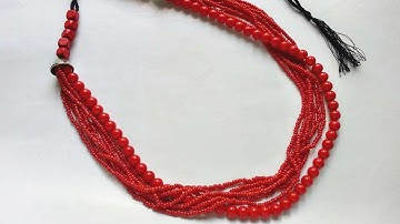 How To Create A Multi Layered Beaded Necklace - DIY Crafts Tutorial - Guidecentral
