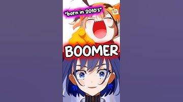 Gigi Exposed Kronii of Being a Boomer! #hololive #hololiveenglish #vtuber