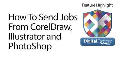 How To Send Jobs From CorelDraw, Illustrator and PhotoShop