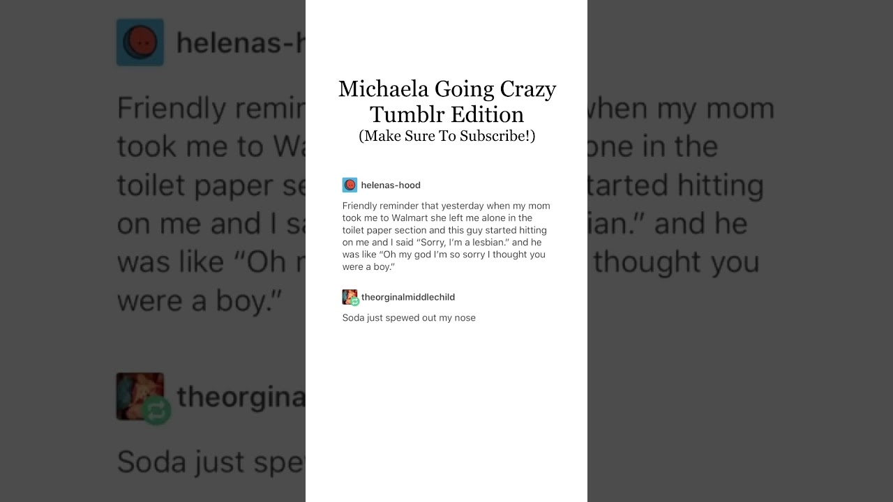 Michaela Going Crazy - ✨IT'S HERE✨