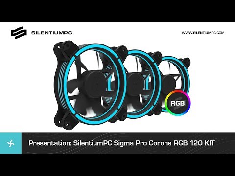 [EN]SilentiumPC Sigma Pro Corona RGB 120 KIT - official release