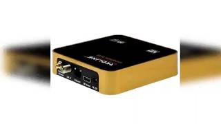 Redline Golden Box Wi-Fi Full HD - Preto/Dourado