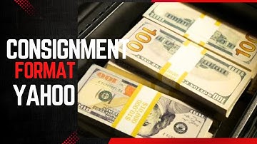 Consignment Format for yahoo 2025 Updates